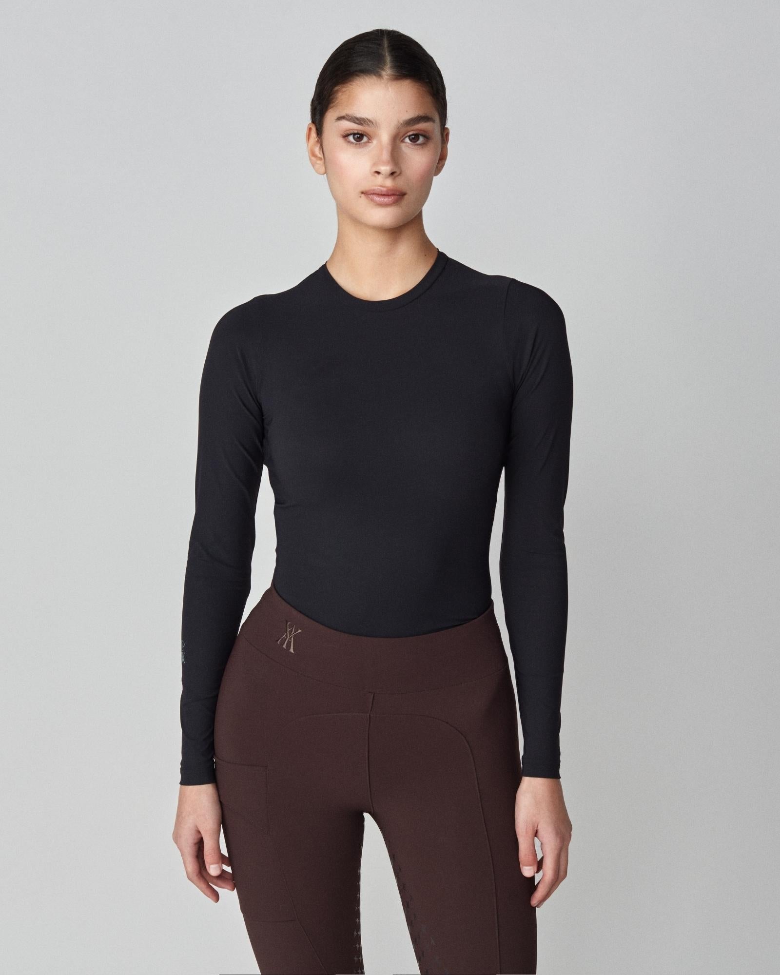 Yagya Sculpting Long Sleeve - Black - Yagya - Equiluxe Tack