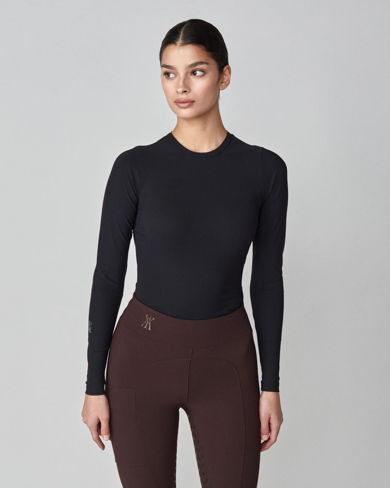 Yagya Sculpting Long Sleeve - Black - Yagya - Equiluxe Tack