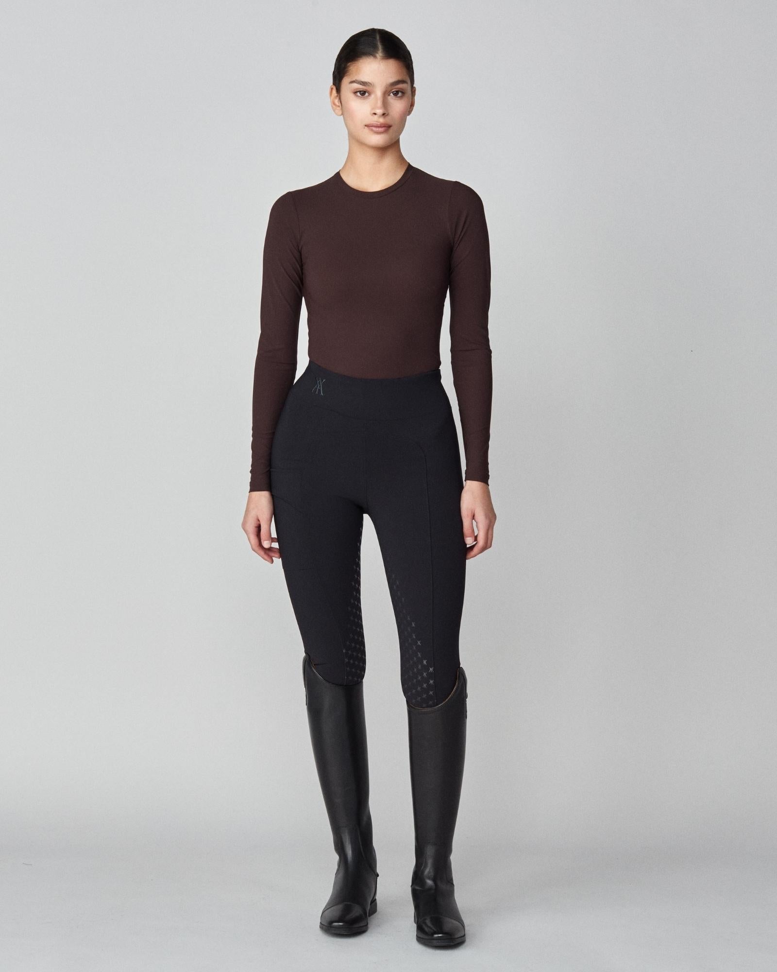 Yagya Sculpting Long Sleeve - Dark Brown - Yagya - Equiluxe Tack
