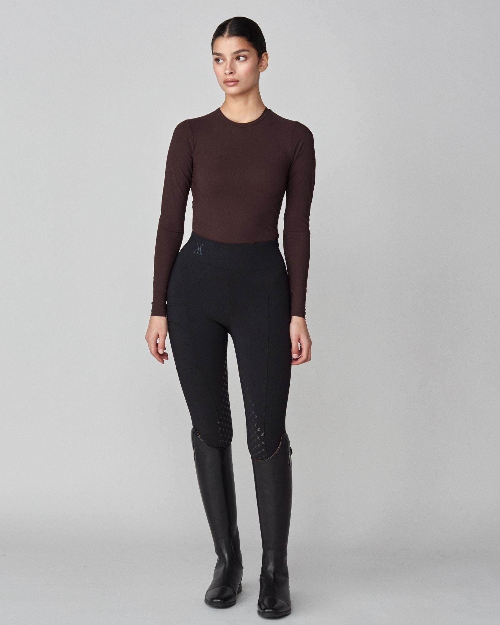 Yagya Sculpting Long Sleeve - Dark Brown - Yagya - Equiluxe Tack