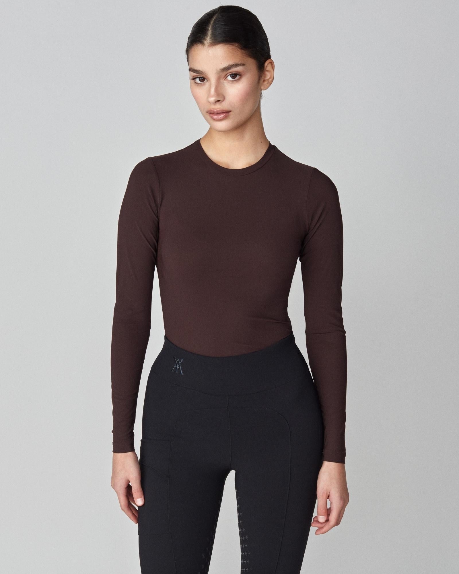 Yagya Sculpting Long Sleeve - Dark Brown - Yagya - Equiluxe Tack