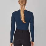 Yagya Sculpting Long Sleeve Navy - Yagya - Equiluxe Tack