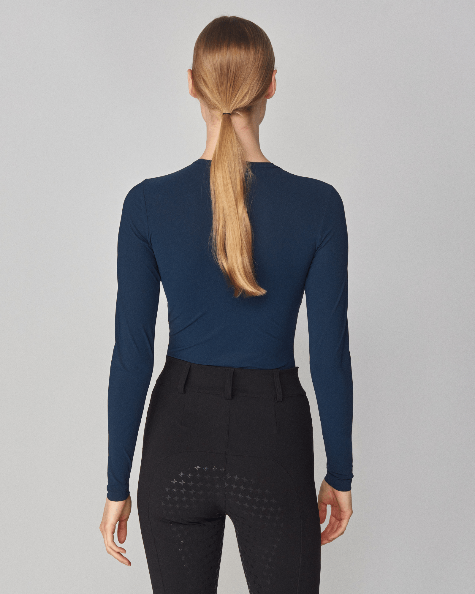 Yagya Sculpting Long Sleeve Navy - Yagya - Equiluxe Tack