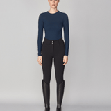 Yagya Sculpting Long Sleeve Navy - Yagya - Equiluxe Tack