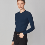 Yagya Sculpting Long Sleeve Navy - Yagya - Equiluxe Tack