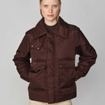 Yagya Short Padded Jacket - Dark Brown - Yagya - Equiluxe Tack