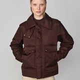 Yagya Short Padded Jacket - Dark Brown - Yagya - Equiluxe Tack