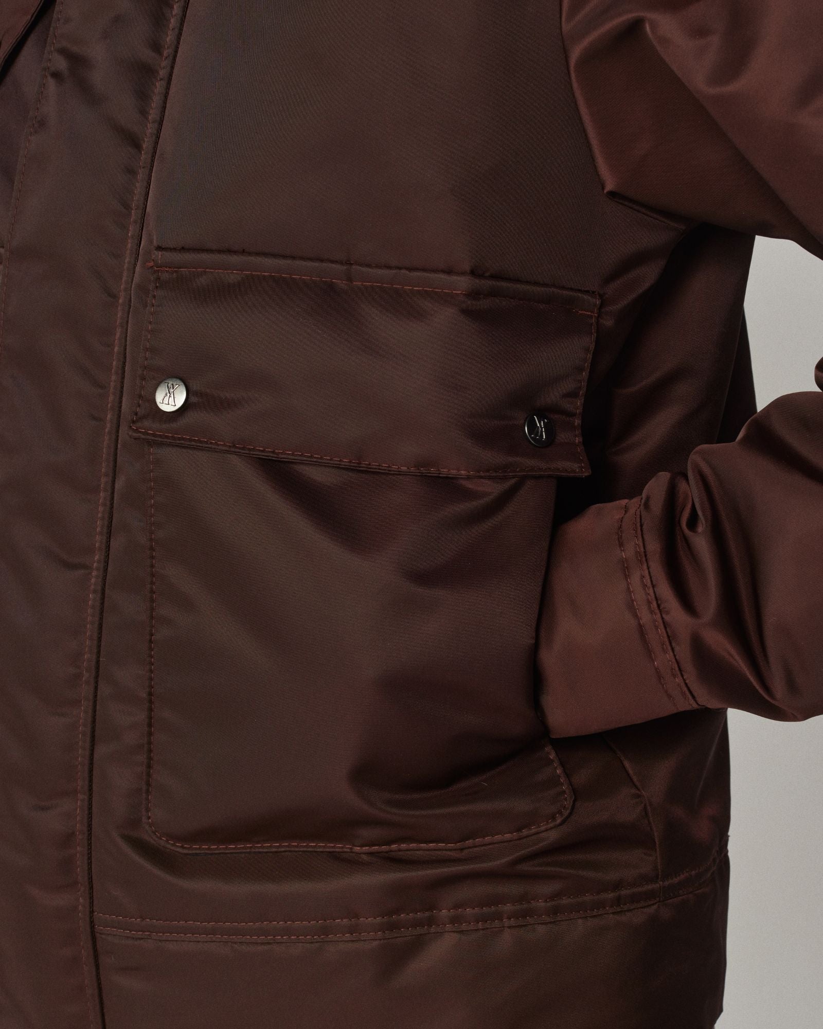 Yagya Short Padded Jacket - Dark Brown - Yagya - Equiluxe Tack