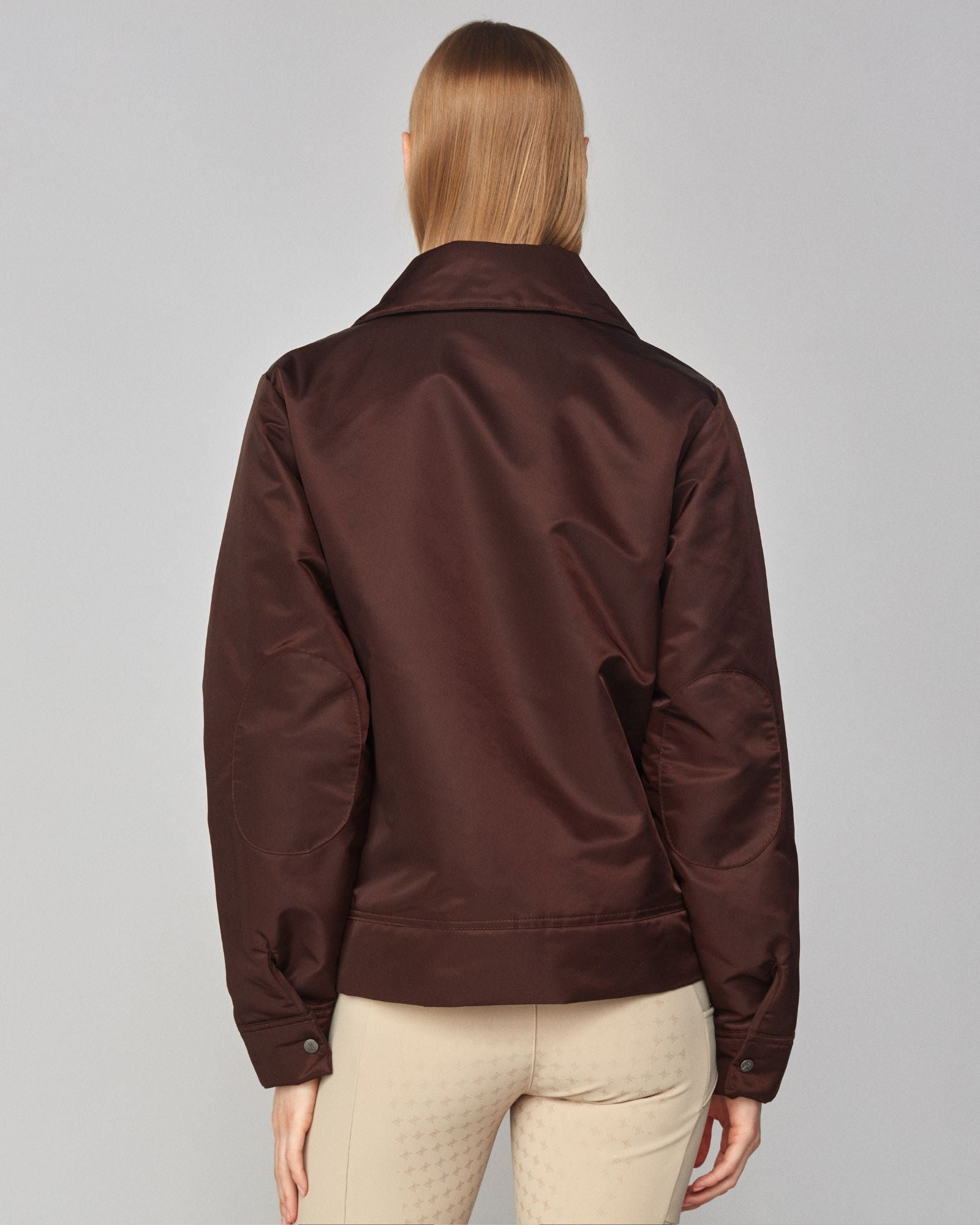 Yagya Short Padded Jacket - Dark Brown - Yagya - Equiluxe Tack
