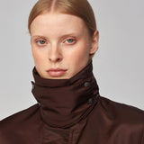 Yagya Short Padded Jacket - Dark Brown - Yagya - Equiluxe Tack