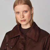 Yagya Short Padded Jacket - Dark Brown - Yagya - Equiluxe Tack