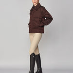 Yagya Short Padded Jacket - Dark Brown - Yagya - Equiluxe Tack