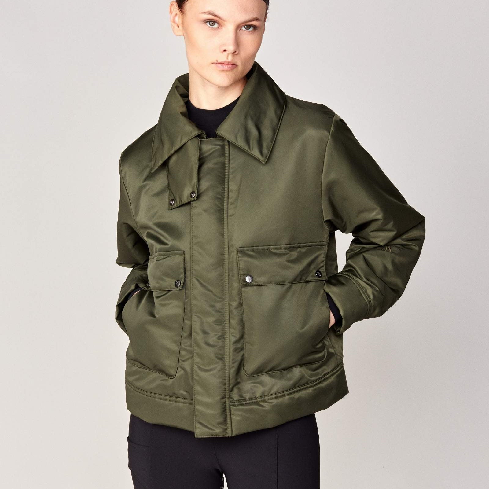 Yagya Short Padded Jacket Green - Yagya - Equiluxe Tack