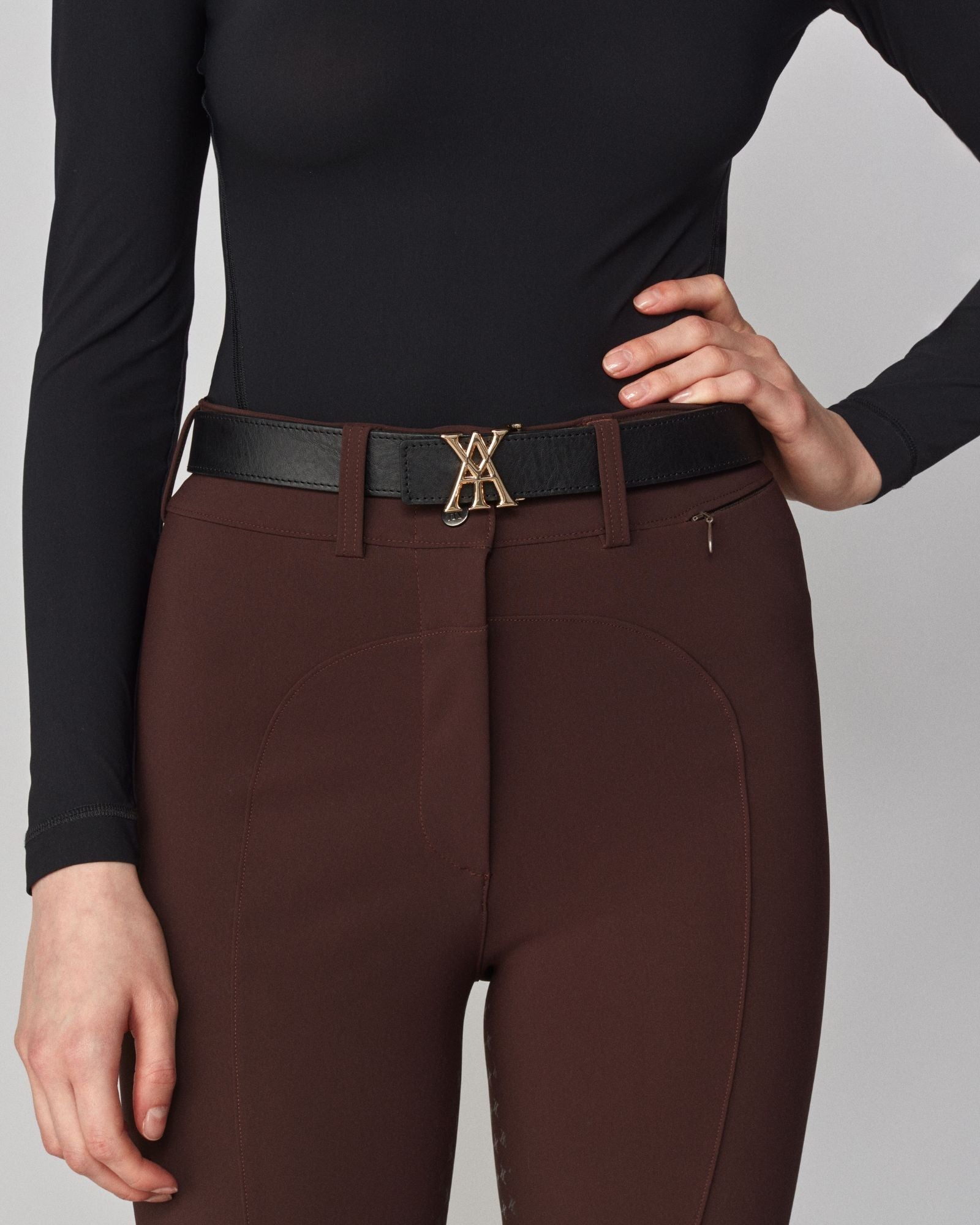 Yagya Signature Belt Black Gold - Yagya - Equiluxe Tack