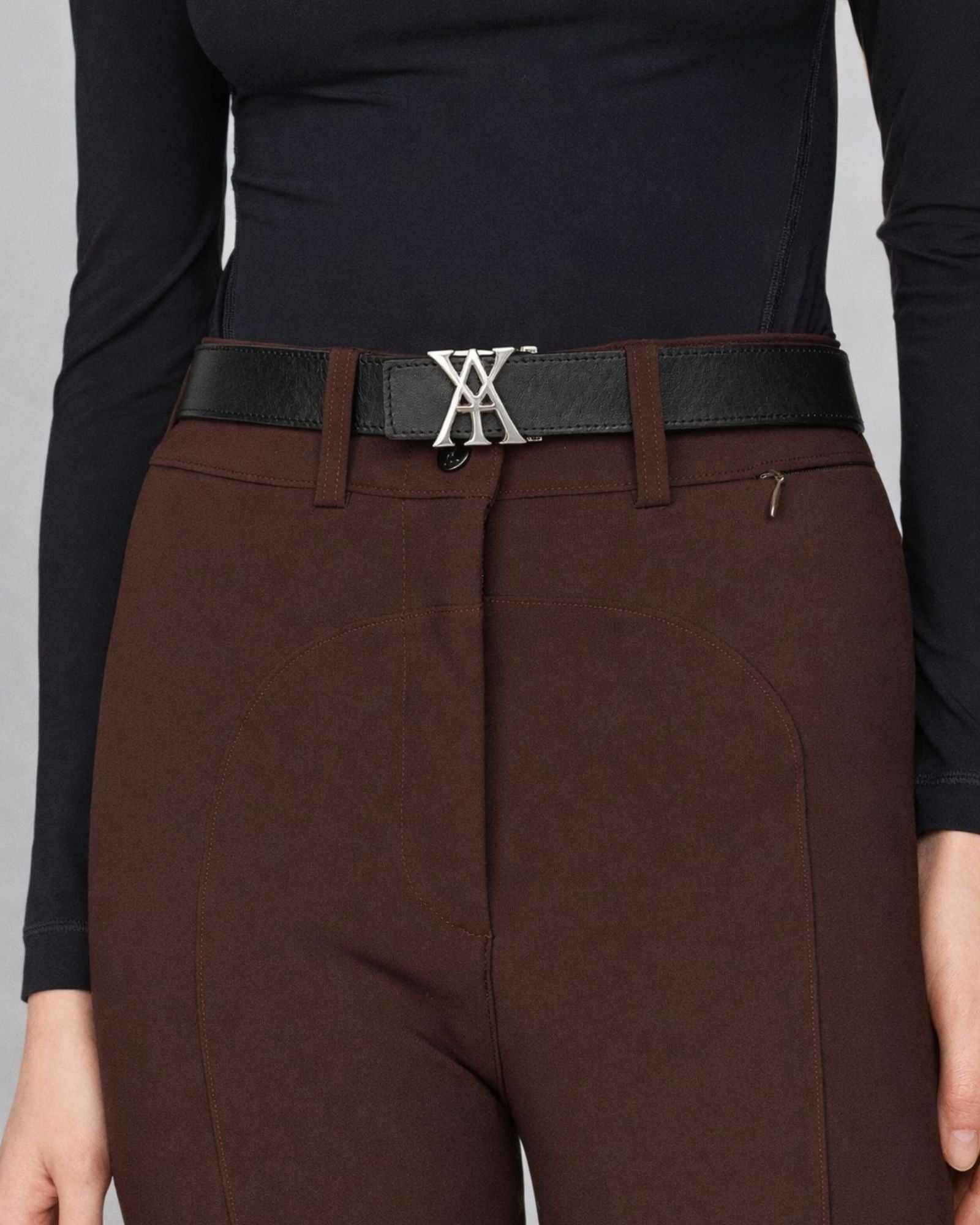 Yagya Signature Belt Black Silver - Yagya - Equiluxe Tack