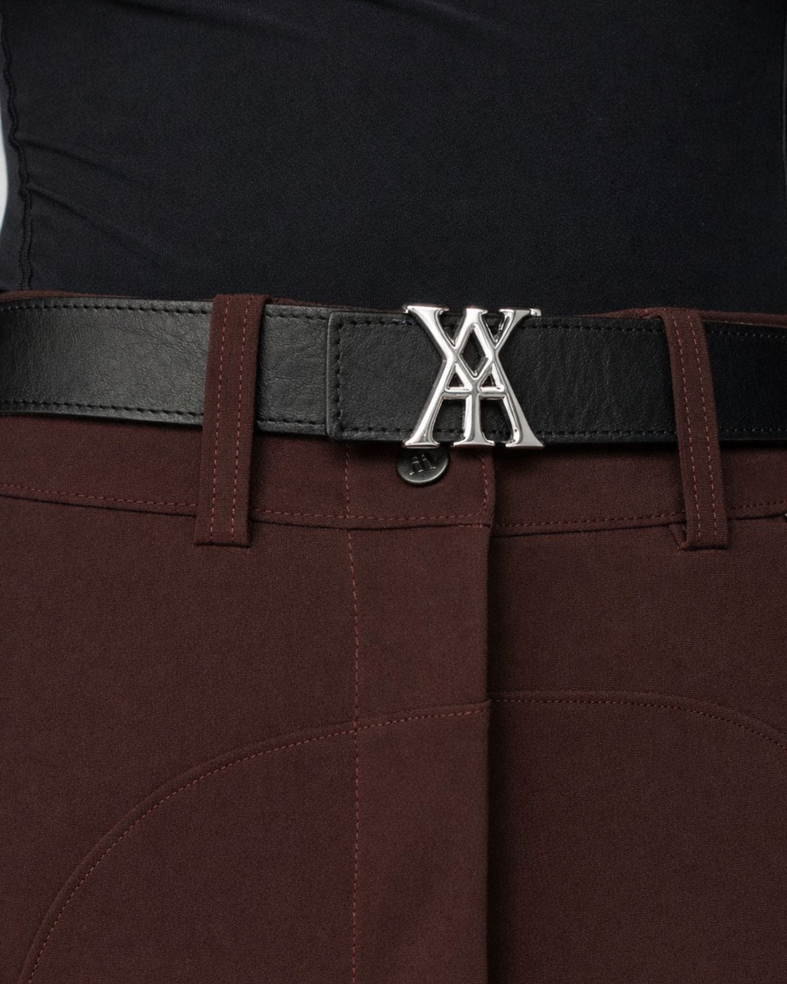 Yagya Signature Belt Black Silver - Yagya - Equiluxe Tack