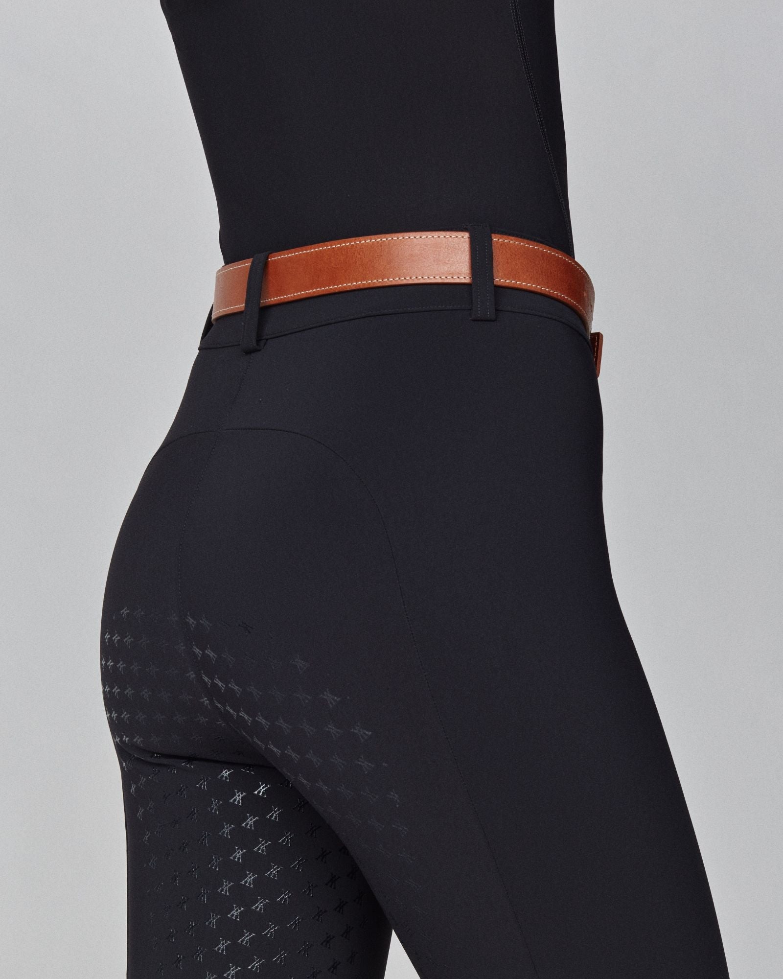 Yagya Signature Belt Brown Silver - Yagya - Equiluxe Tack