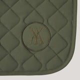 Yagya Signature Saddle Pad Dressage Green - Yagya - Equiluxe Tack