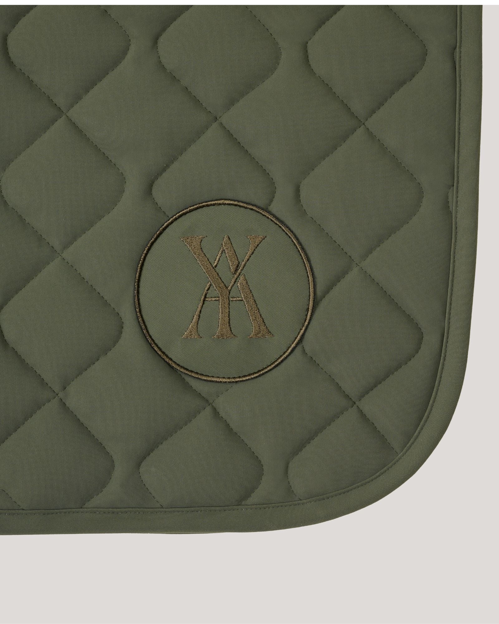 Yagya Signature Saddle Pad Dressage Green - Yagya - Equiluxe Tack