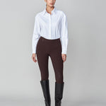 Yagya Stretchy Riding Shirt White - Yagya - Equiluxe Tack