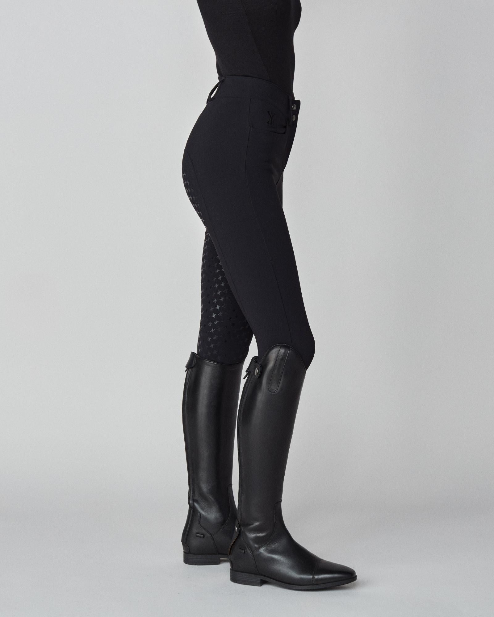 Yagya Timeless Riding Breeches - Black - Yagya - Equiluxe Tack