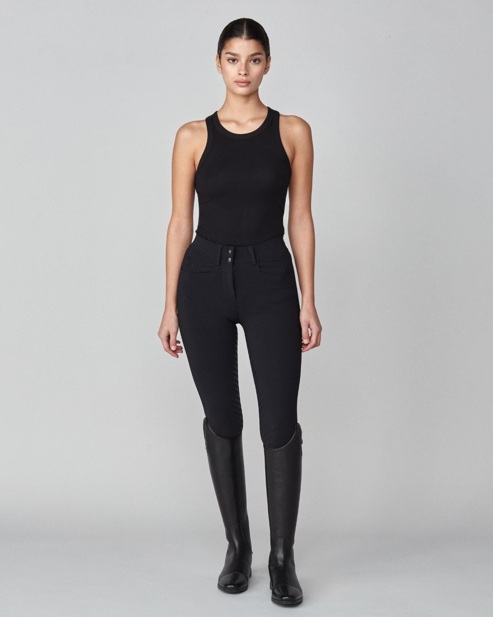 Yagya Timeless Riding Breeches - Black - Yagya - Equiluxe Tack