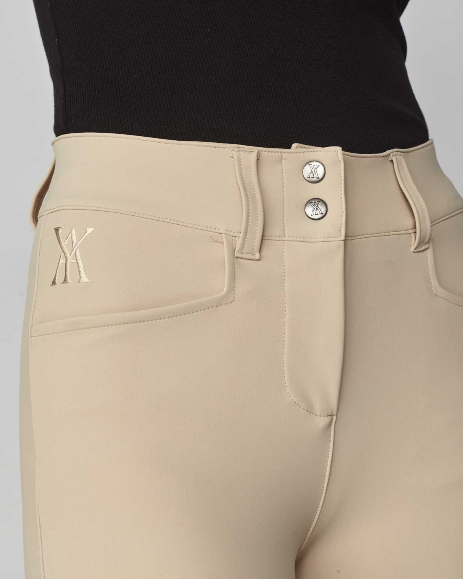 Yagya Timeless Riding Breeches Tan - Yagya - Equiluxe Tack