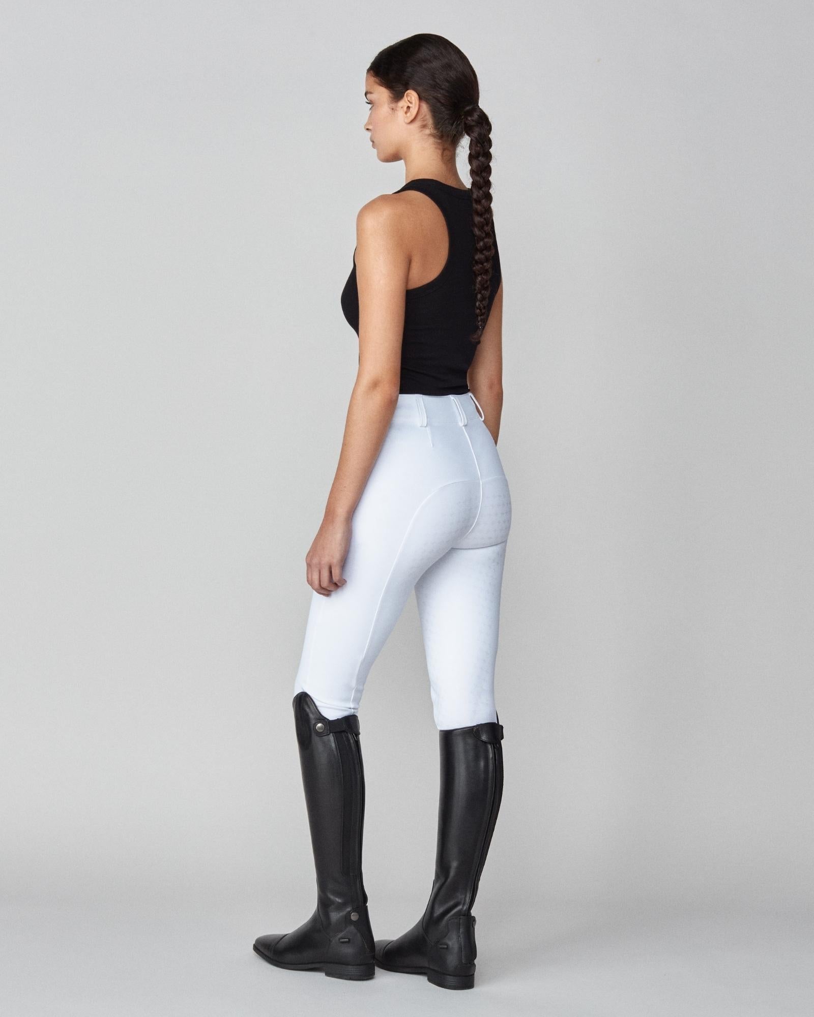Yagya Timeless Riding Breeches - White - Yagya - Equiluxe Tack