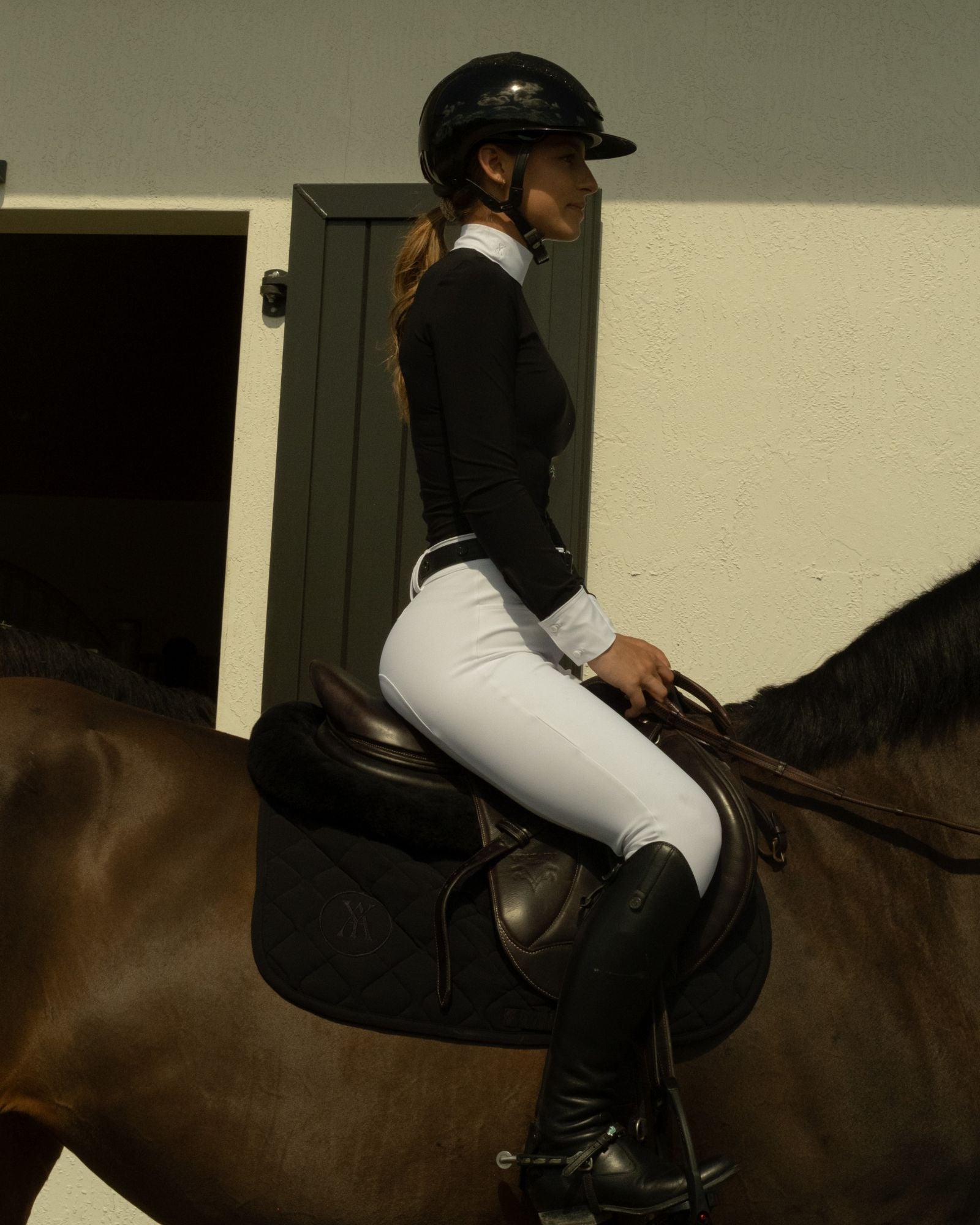Yagya Timeless Riding Breeches - White - Yagya - Equiluxe Tack