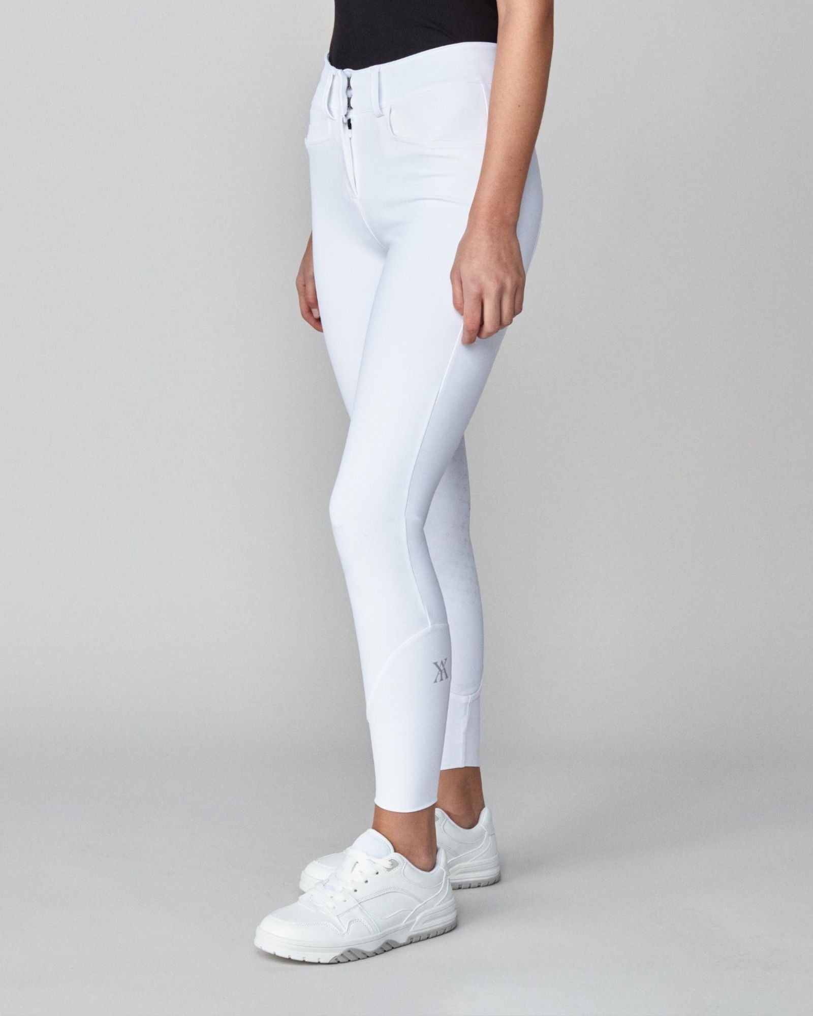 Yagya Timeless Riding Breeches - White - Yagya - Equiluxe Tack