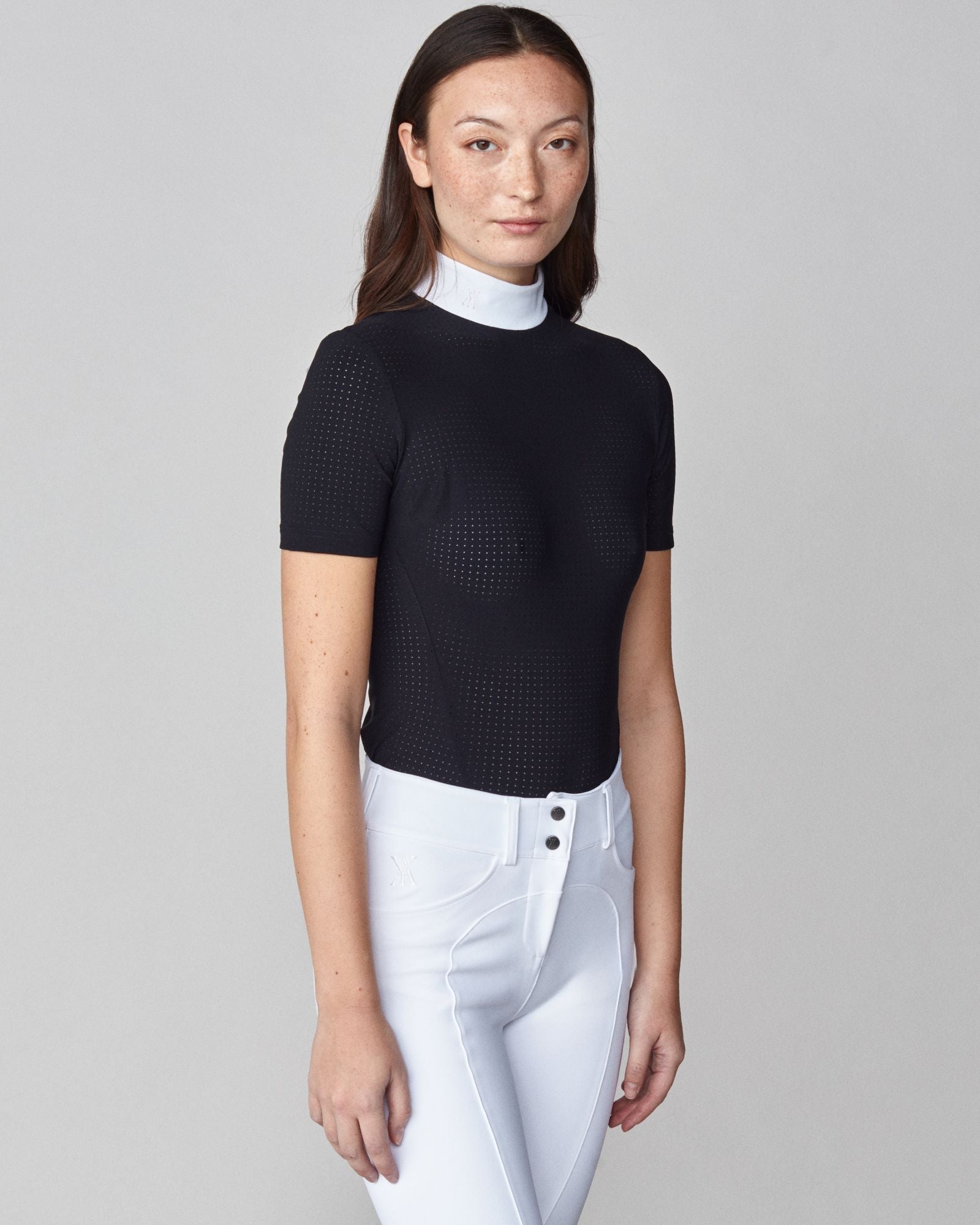 Yagya Timeless Short Sleeve Mesh - Black - Yagya - Equiluxe Tack