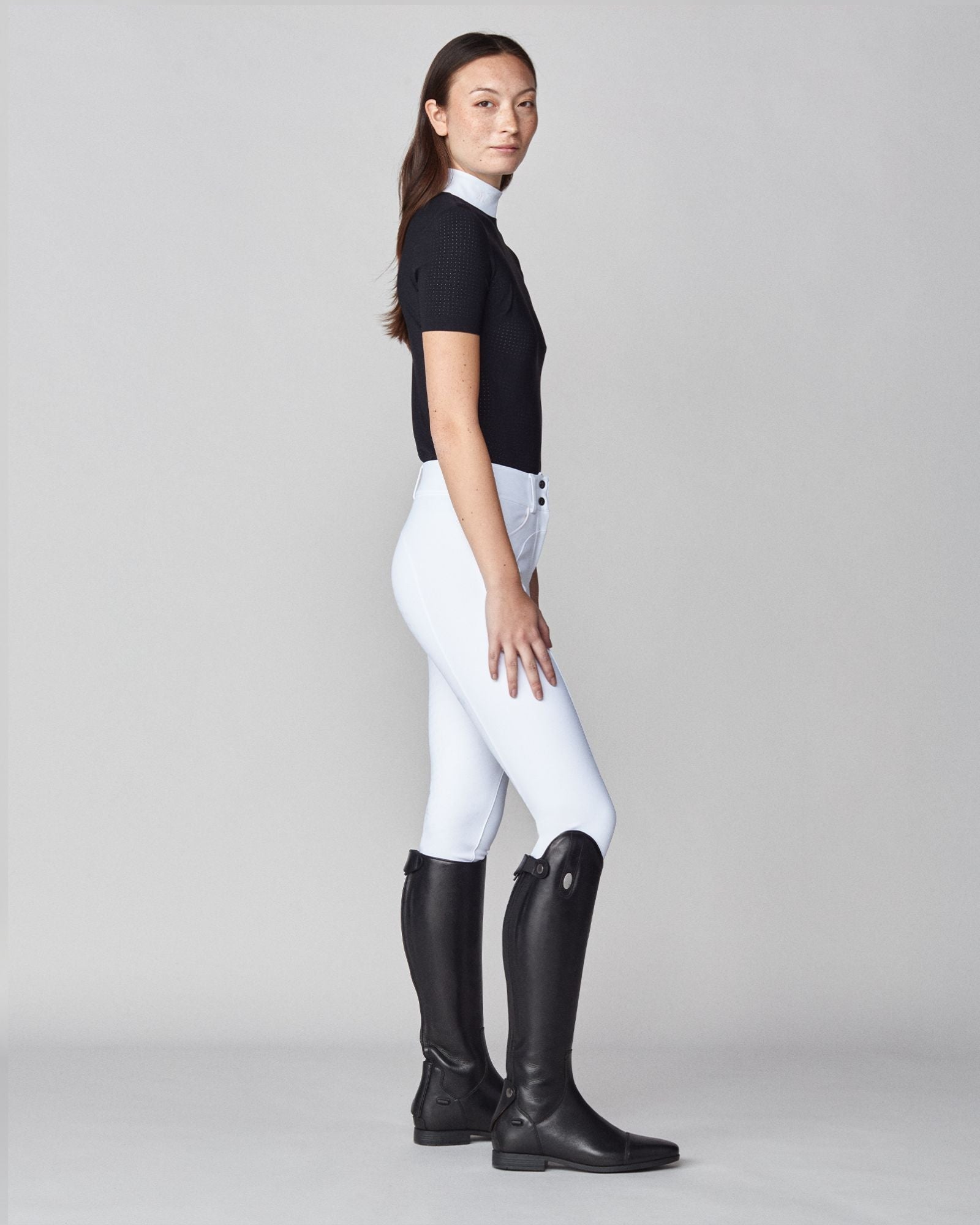 Yagya Timeless Short Sleeve Mesh - Black - Yagya - Equiluxe Tack