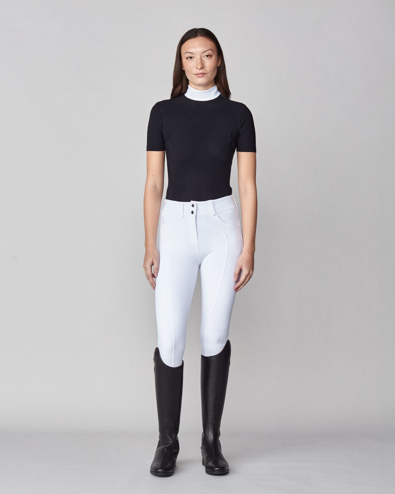 Yagya Timeless Short Sleeve Mesh - Black - Yagya - Equiluxe Tack