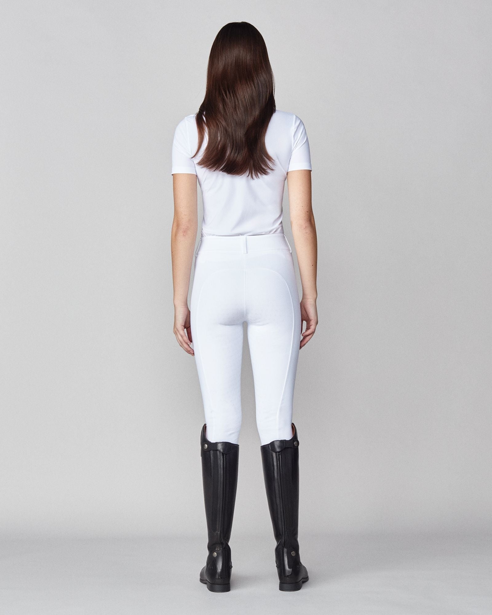 Yagya Timeless Short Sleeve Solid - White - Yagya - Equiluxe Tack