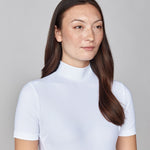 Yagya Timeless Short Sleeve Solid - White - Yagya - Equiluxe Tack