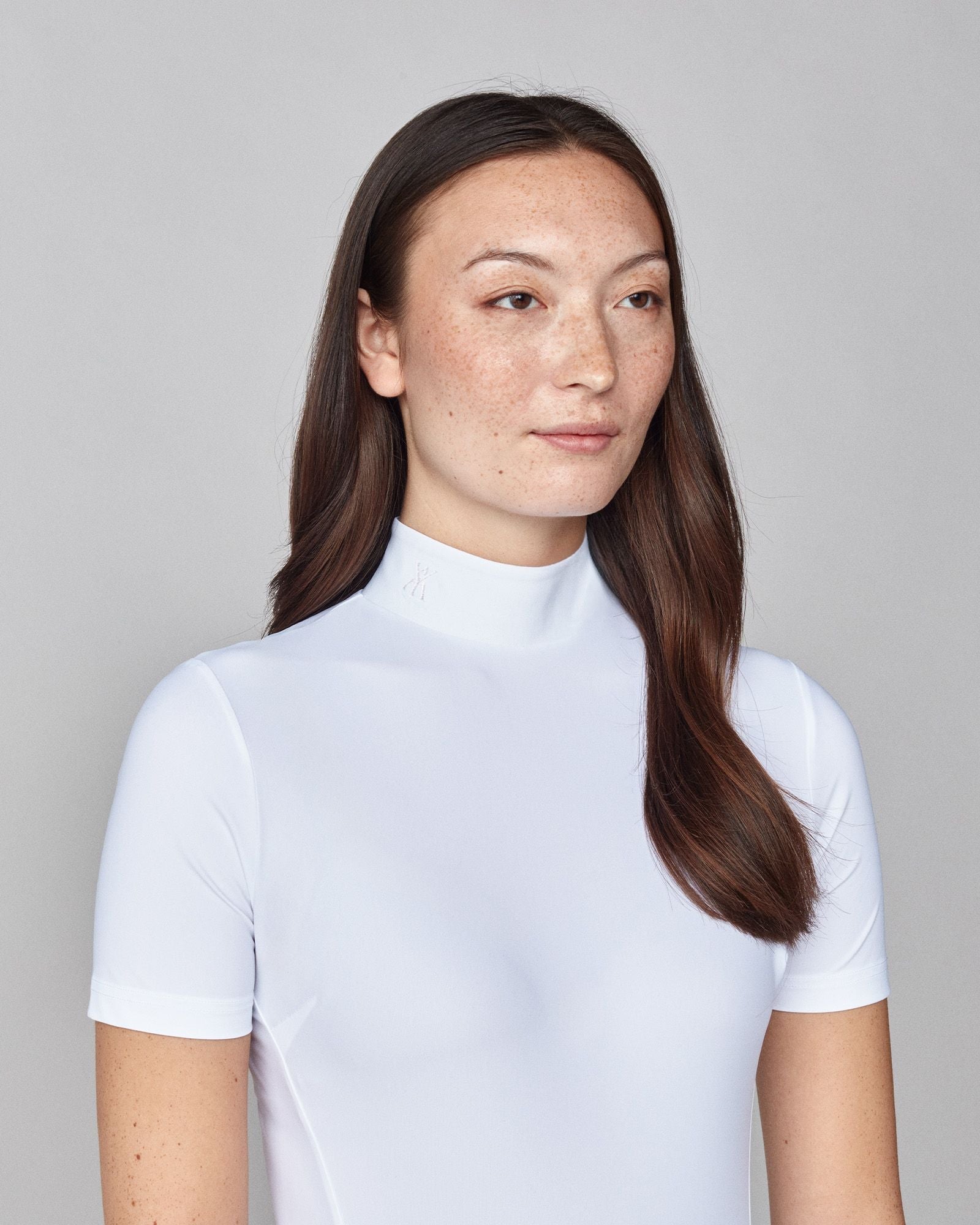 Yagya Timeless Short Sleeve Solid - White - Yagya - Equiluxe Tack