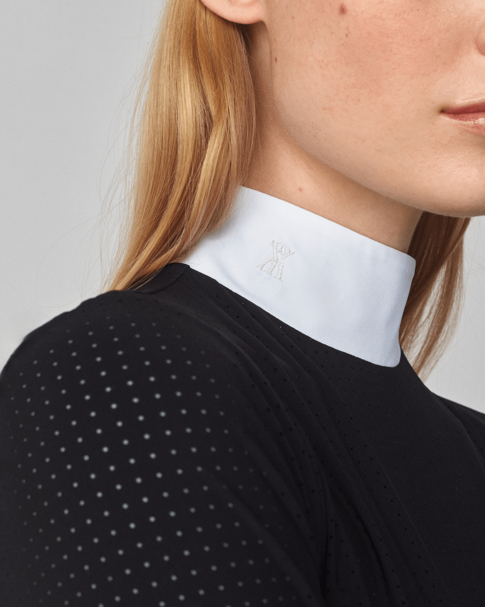 Yagya Timeless Show Shirt Mesh - Black - Yagya - Equiluxe Tack