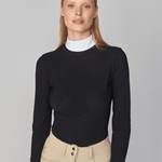 Yagya Timeless Show Shirt Mesh - Black - Yagya - Equiluxe Tack