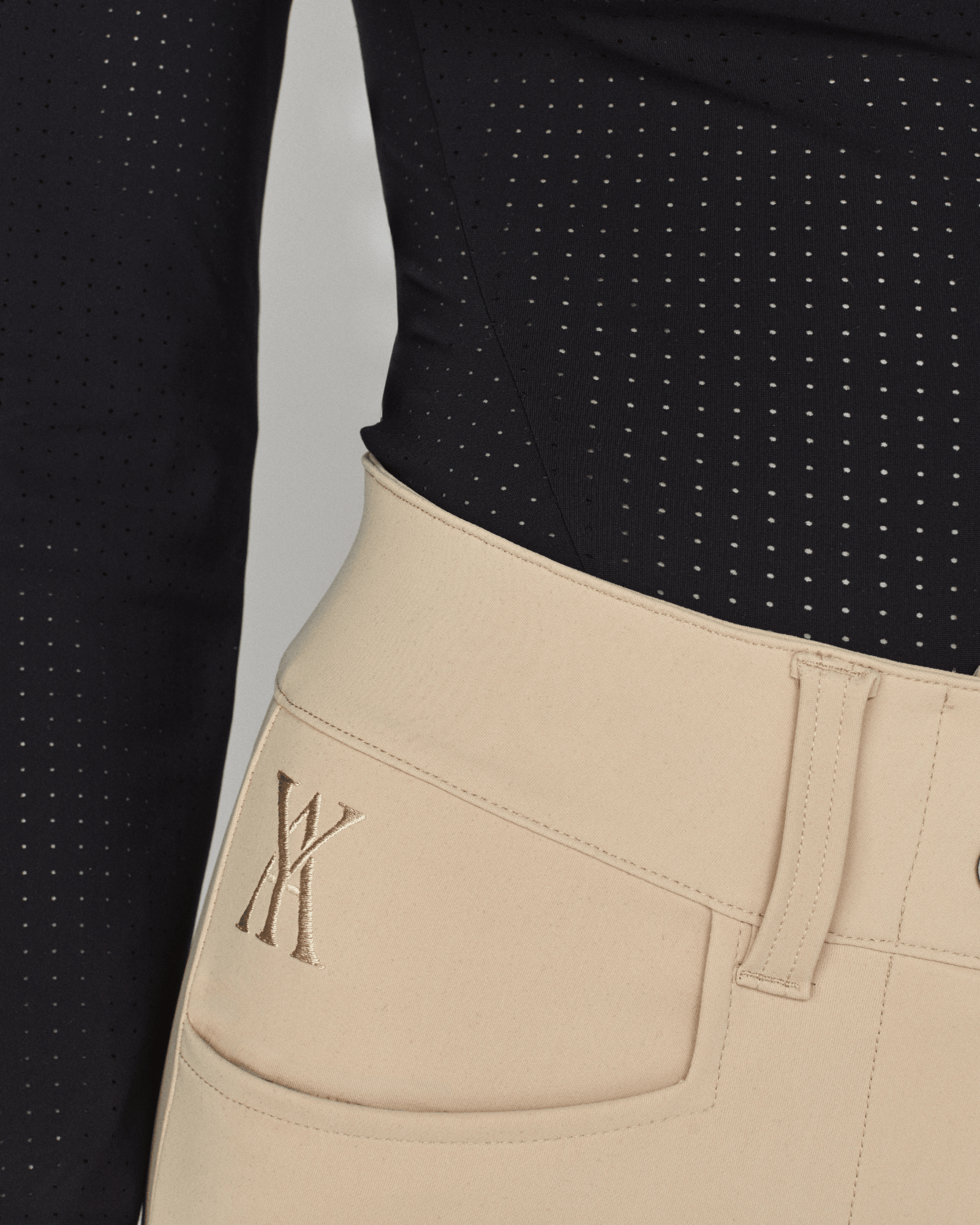 Yagya Timeless Show Shirt Mesh - Black - Yagya - Equiluxe Tack