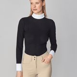 Yagya Timeless Show Shirt Mesh - Black - Yagya - Equiluxe Tack