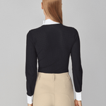 Yagya Timeless Show Shirt Mesh - Black - Yagya - Equiluxe Tack
