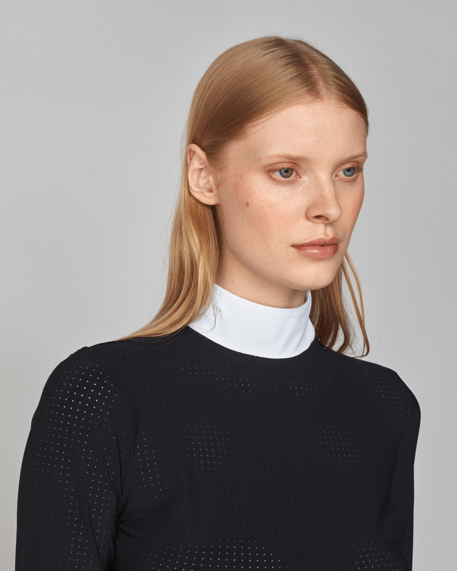 Yagya Timeless Show Shirt Mesh - Black - Yagya - Equiluxe Tack