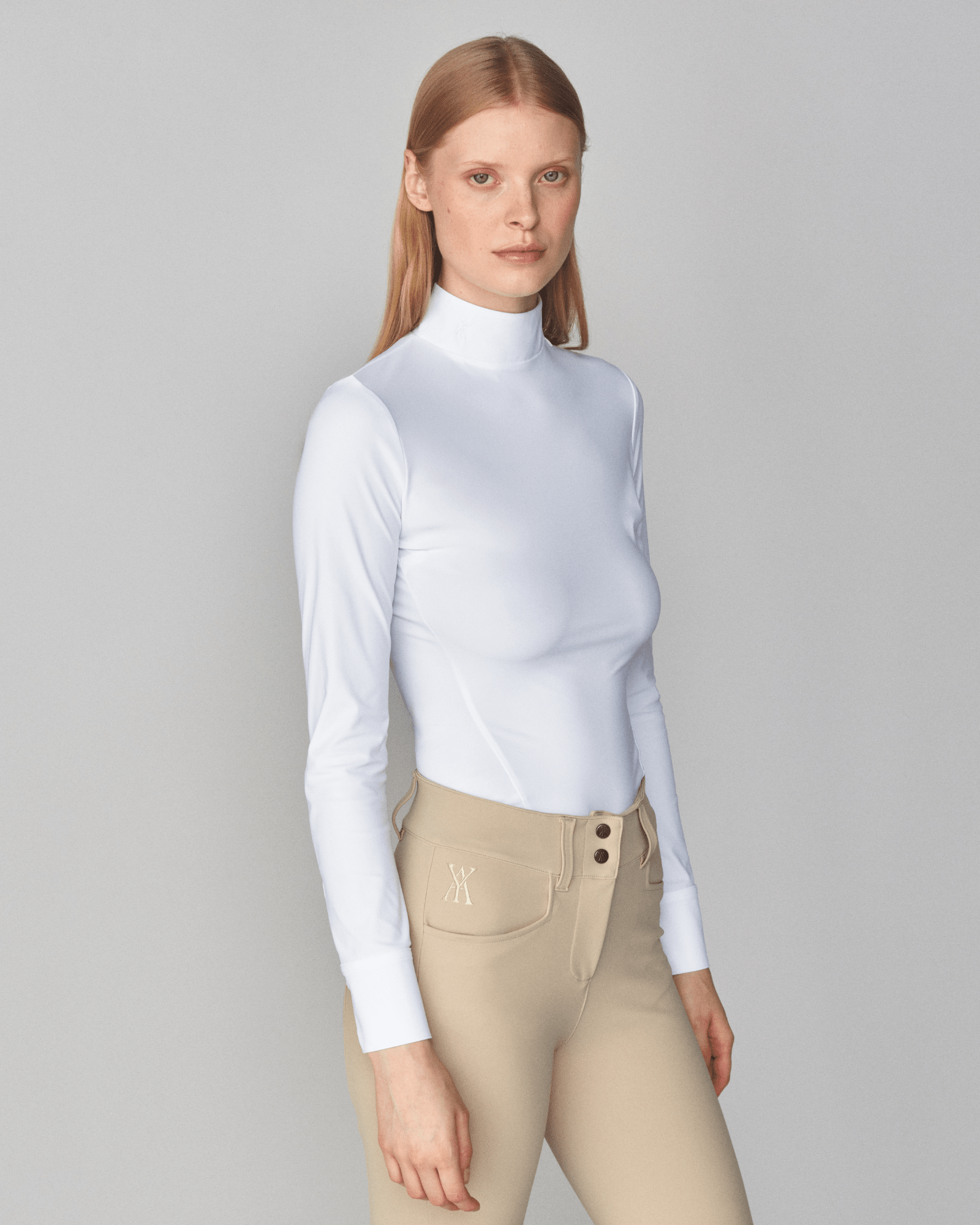 Yagya Timeless Show Shirt Solid - White - Yagya - Equiluxe Tack