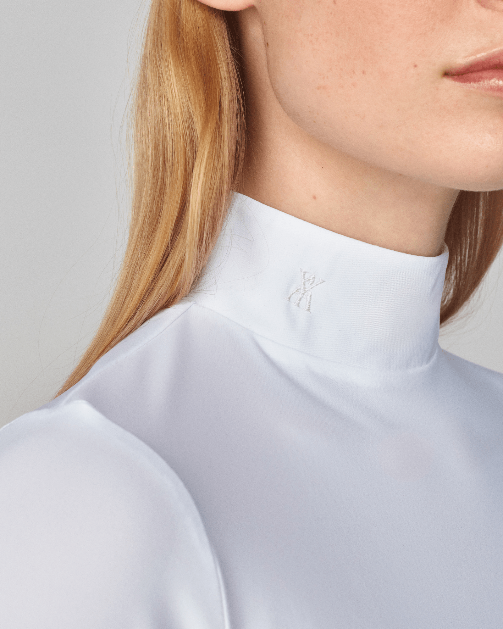 Yagya Timeless Show Shirt Solid - White - Yagya - Equiluxe Tack