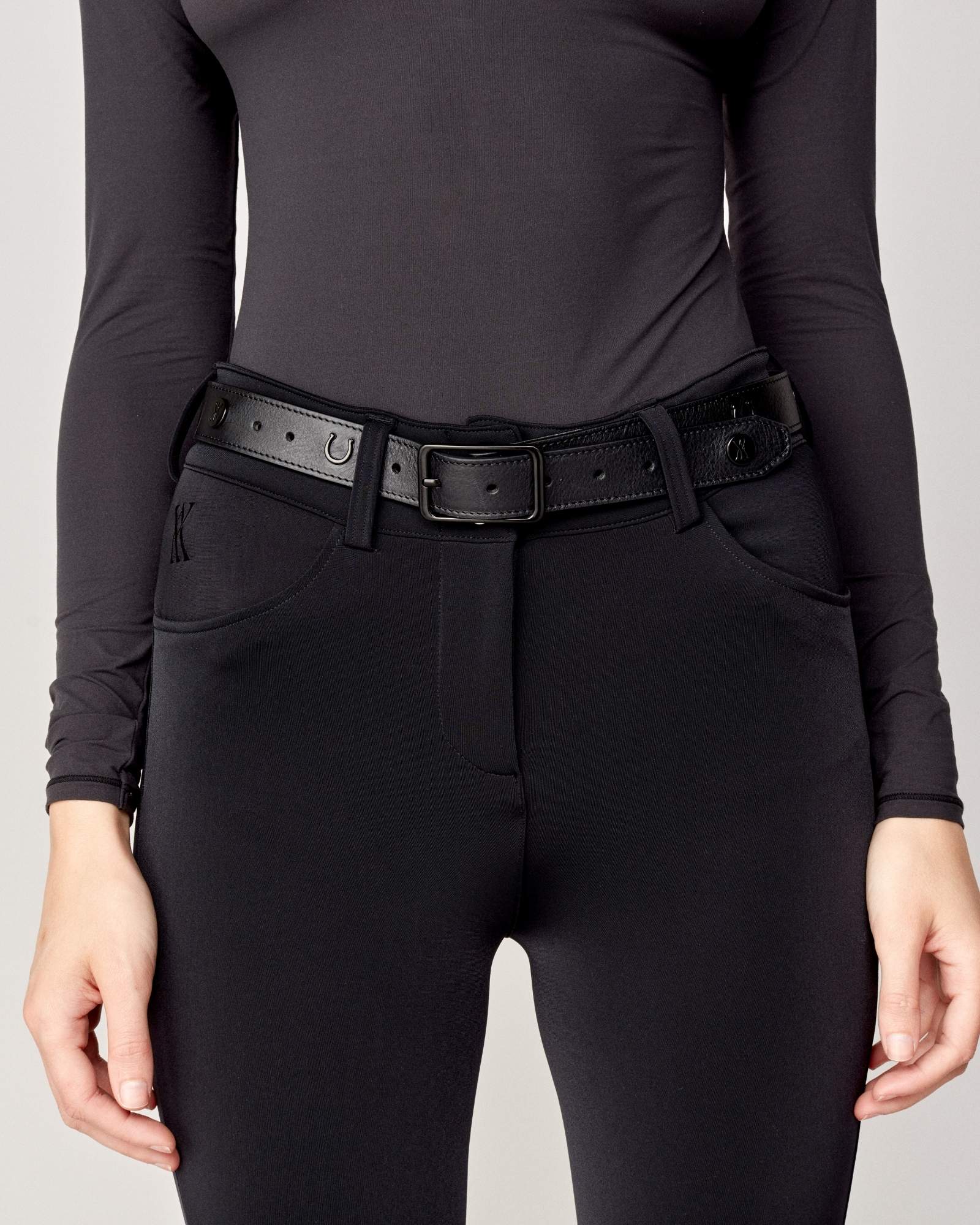 Yagya Winter Compression Breeches Black - Yagya - Equiluxe Tack