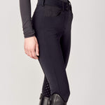 Yagya Winter Compression Breeches Black - Yagya - Equiluxe Tack