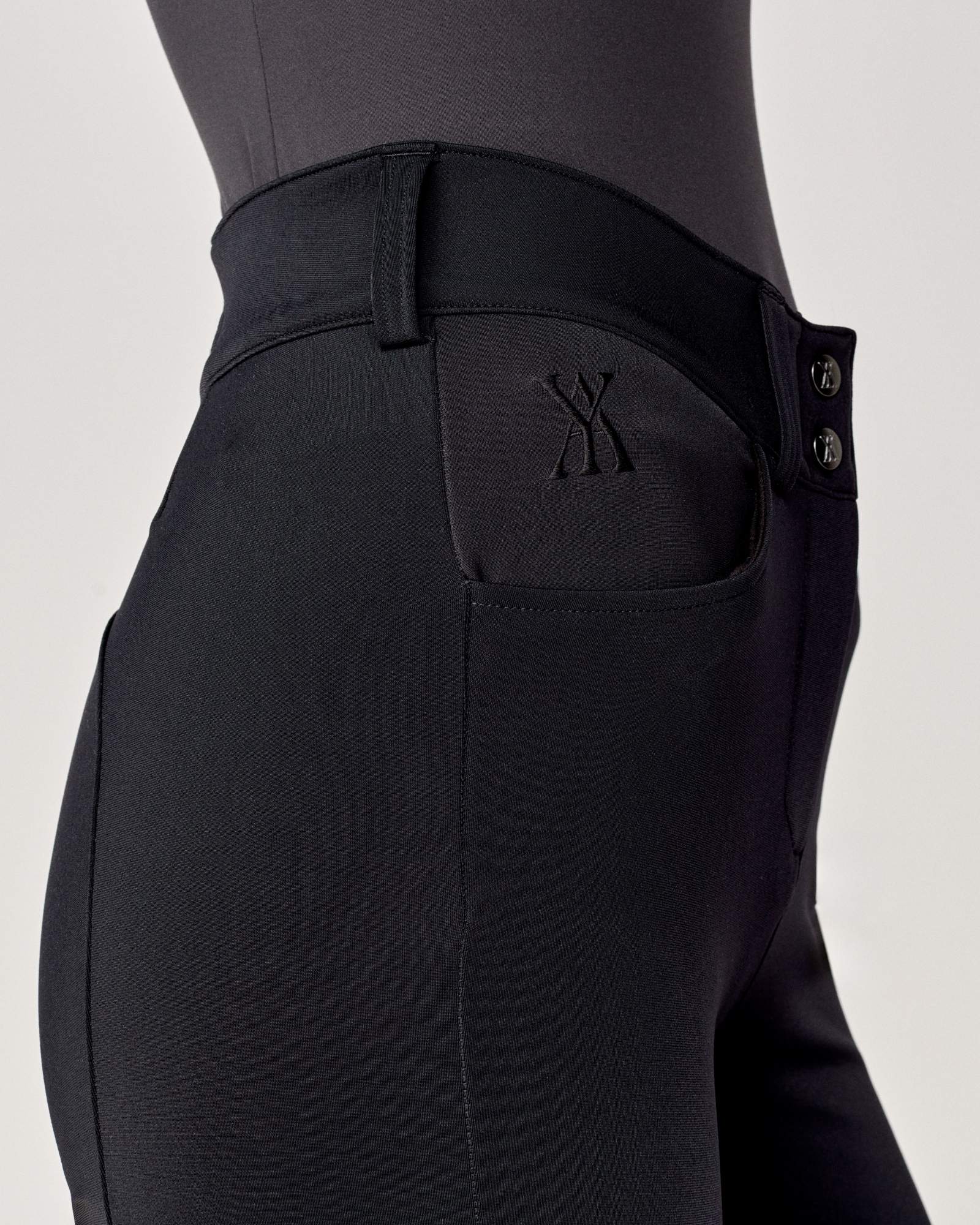 Yagya Winter Compression Breeches Black - Yagya - Equiluxe Tack