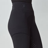 Yagya Winter Pull - On Breeches - Black - Yagya - Equiluxe Tack