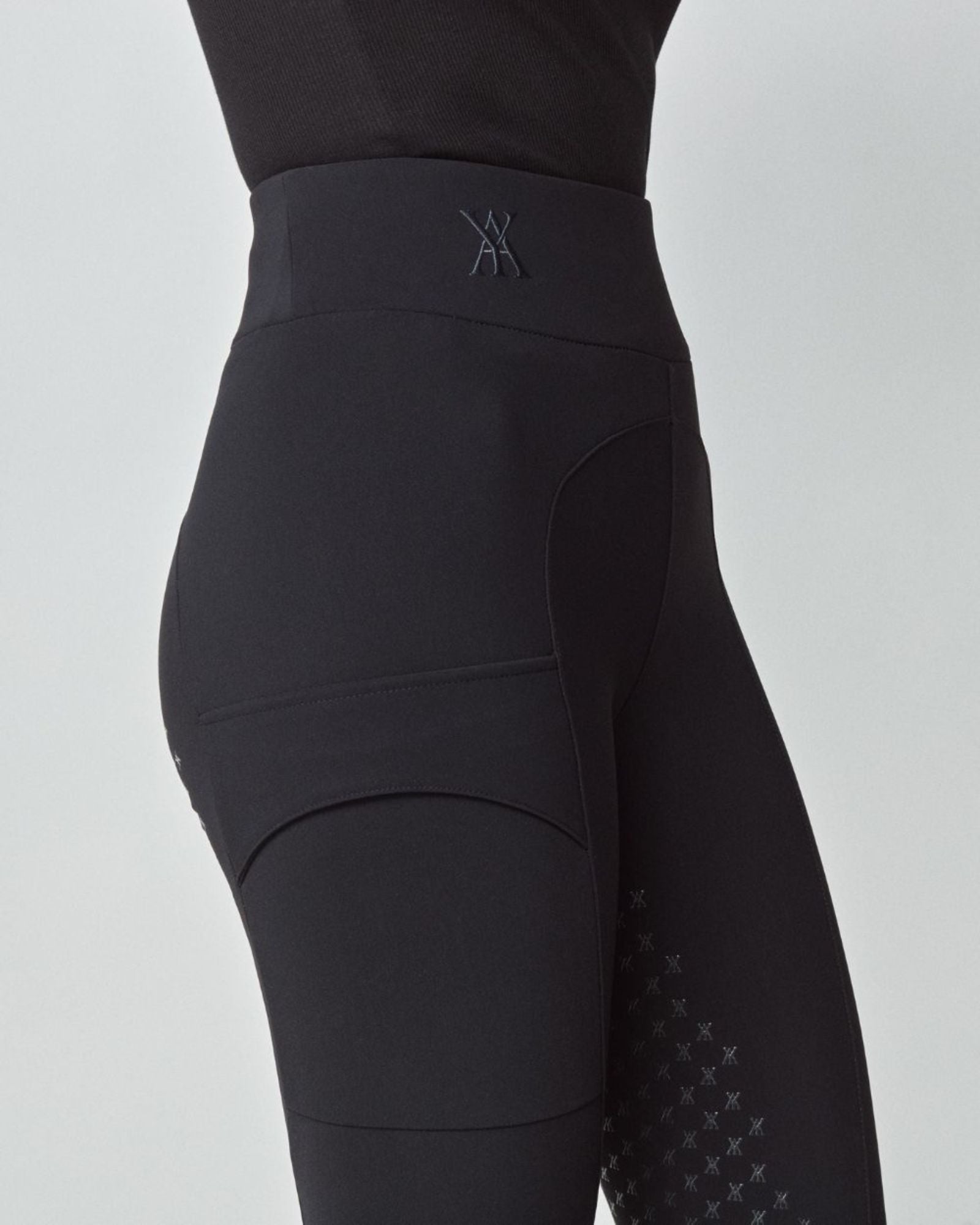 Yagya Winter Pull - On Breeches - Black - Yagya - Equiluxe Tack