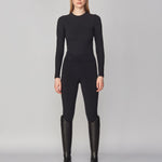 Yagya Winter Pull - On Breeches - Black - Yagya - Equiluxe Tack